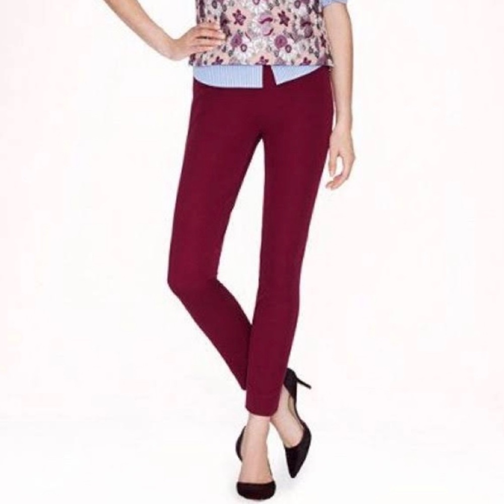 J.Crew Factory - Burgundy Skinny Pants